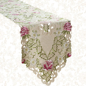 Table Runner with European Embroidery - Decozen