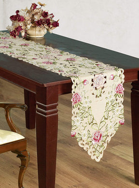 Table Runner with European Embroidery - Decozen