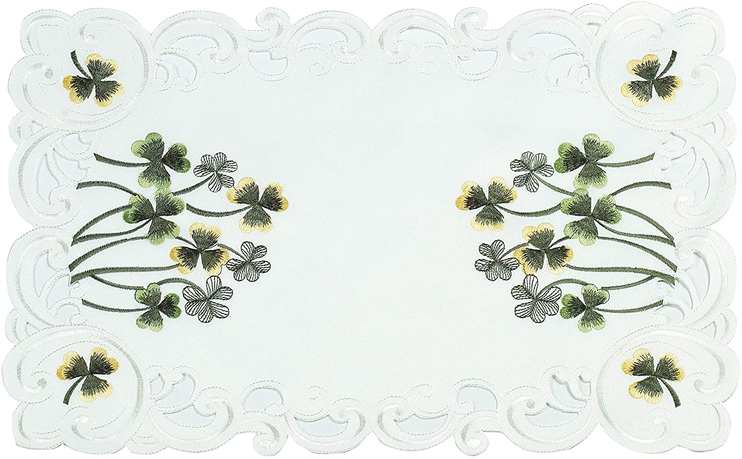 Placemats with European Embroidery - The Clem Collection - Decozen
