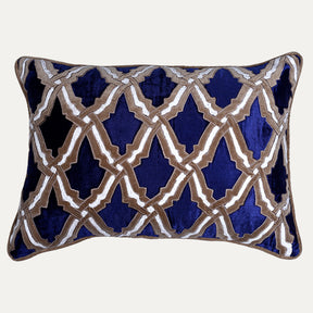 Navy Blue Throw Pillow Covers - 14 x 20 inches - Decozen
