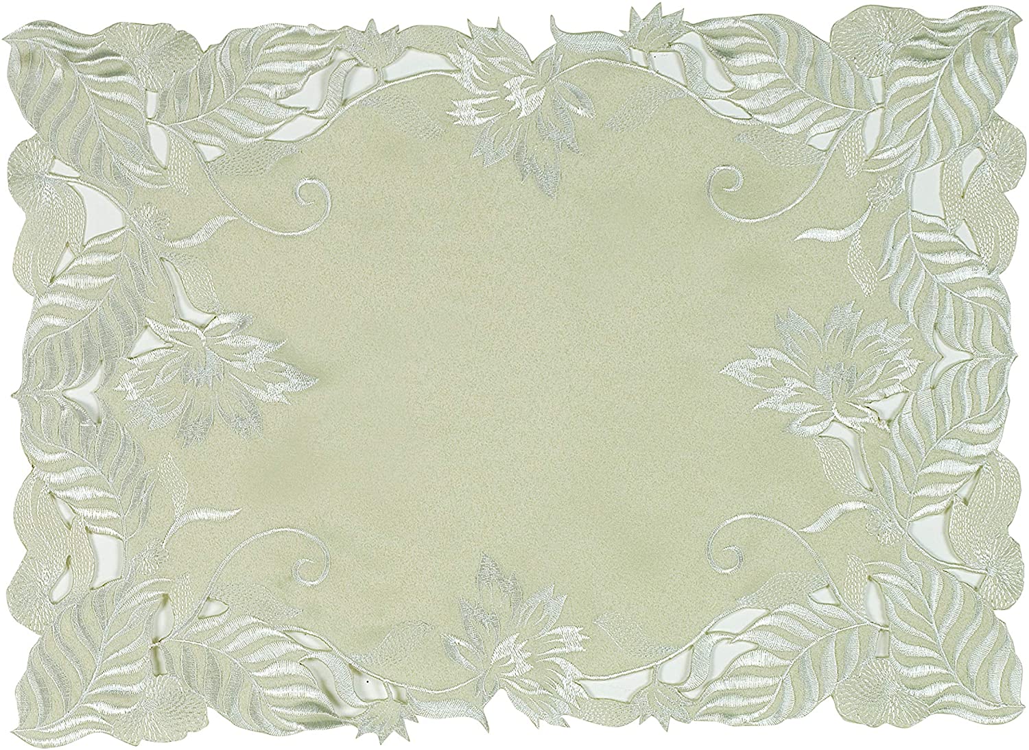 Placemats with European Embroidery - The Daulton Collection - Decozen