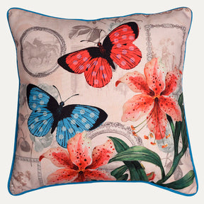 Butterfly Printed Throw Pillow Cover - Set of 4 - Decozen