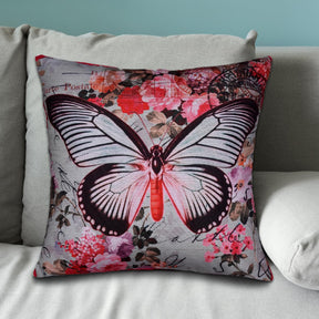 Butterfly Printed Design Throw Pillow Covers - Decozen