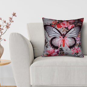 Butterfly Printed Design Throw Pillow Covers - Decozen