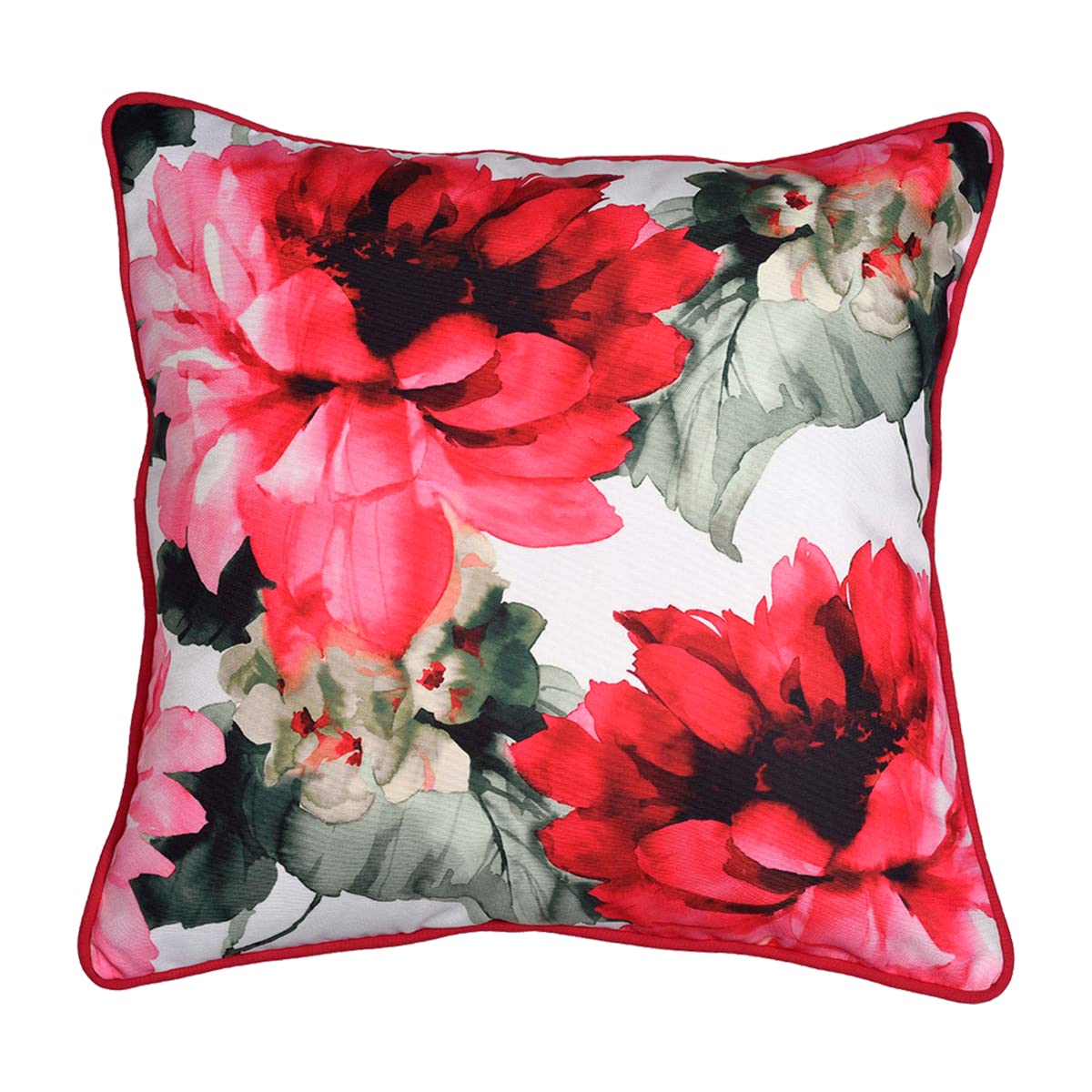 Floral Printed Design Throw Pillow Covers - Decozen