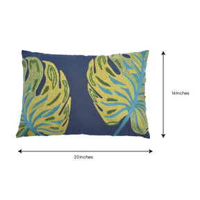 Leaf Printed Design Throw Pillow Covers - Decozen