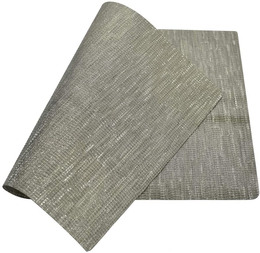 Woven PVC Placemats - Set of 4 and 8 - Decozen