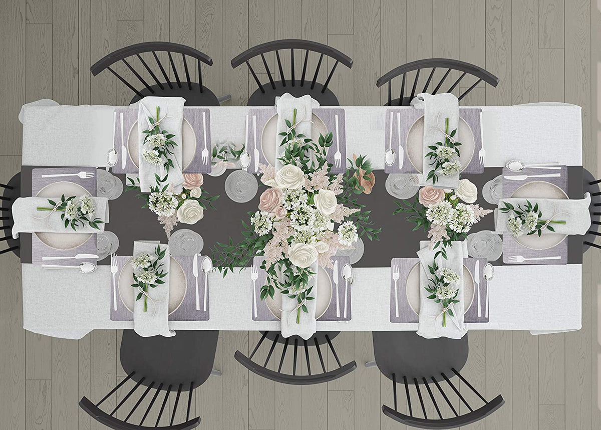 Woven PVC Placemats - Set of 4 and 8 - Decozen