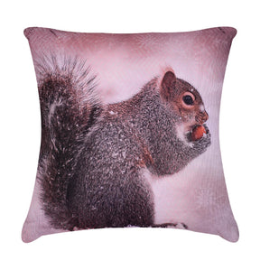 Squirrel Printed Design Throw Pillow Covers - Decozen